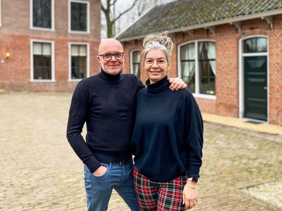 trouwlocatie Groningen Allersmaborg Ellen en Meindert