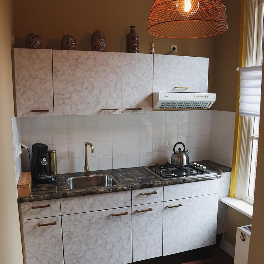 keuken bijzondere overnachting in bed and breakfast Groningen