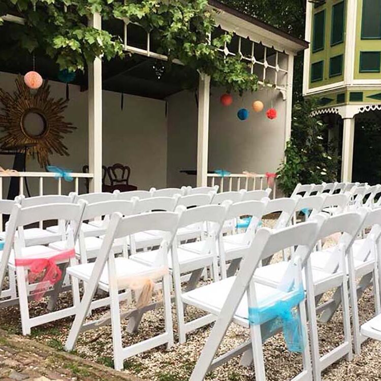 Unieke trouwlocatie in de openlucht bij borg